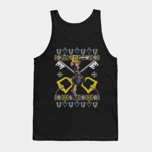 Kingdom Hearts Sora Christmas Tank Top